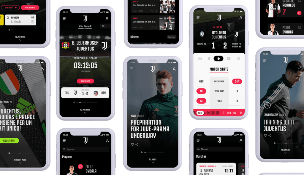 UX Design della Member Platform di Juventus